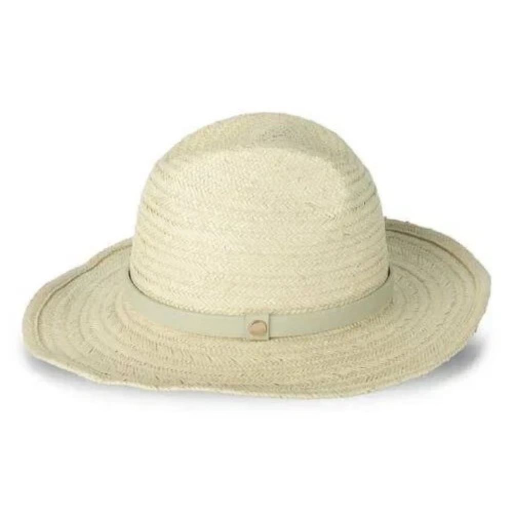 NWT ALLSAINTS Cream Western Fedora Hat NWT